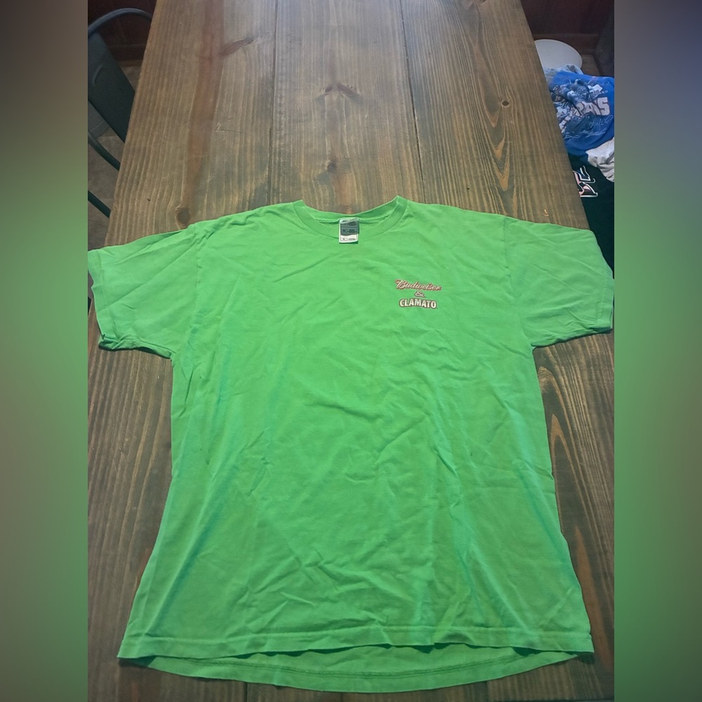 Vintage Fruit of the loom Budweiser x Clamato tee